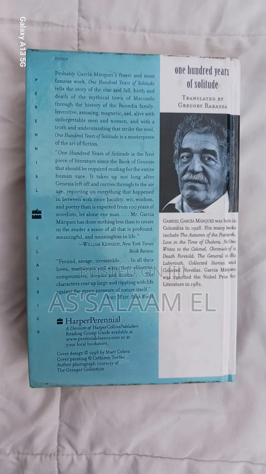 One Hundred Years of Solitude – Gabriel García Márquez (Used)