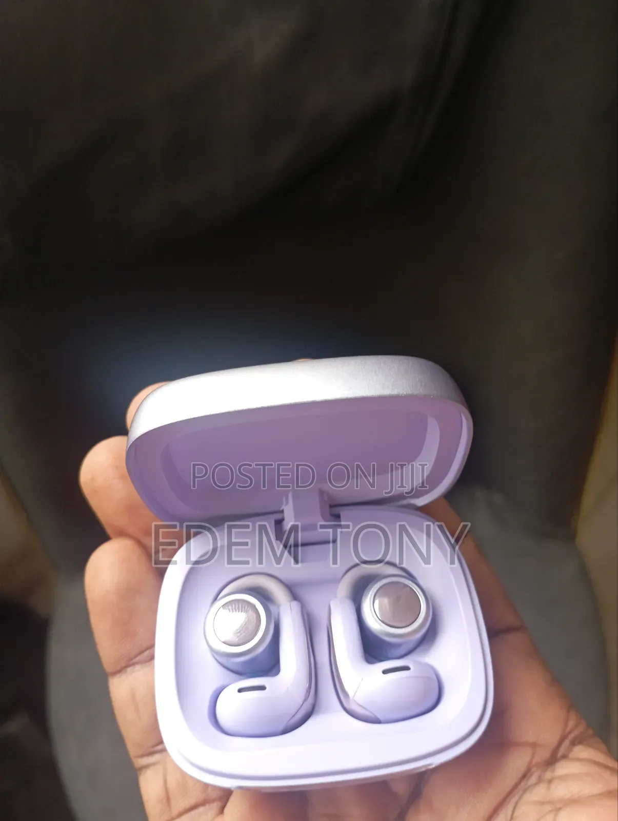 Lenovo Erazer XF28 Open-Wear Stereo Clip-on Earbuds in Purple