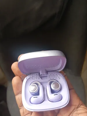 Lenovo Erazer XF28 Open-Wear Stereo Clip-on Earbuds in Purple