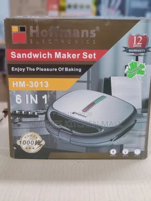 Hoffman 6-in-1 Sandwich Maker HM-3013