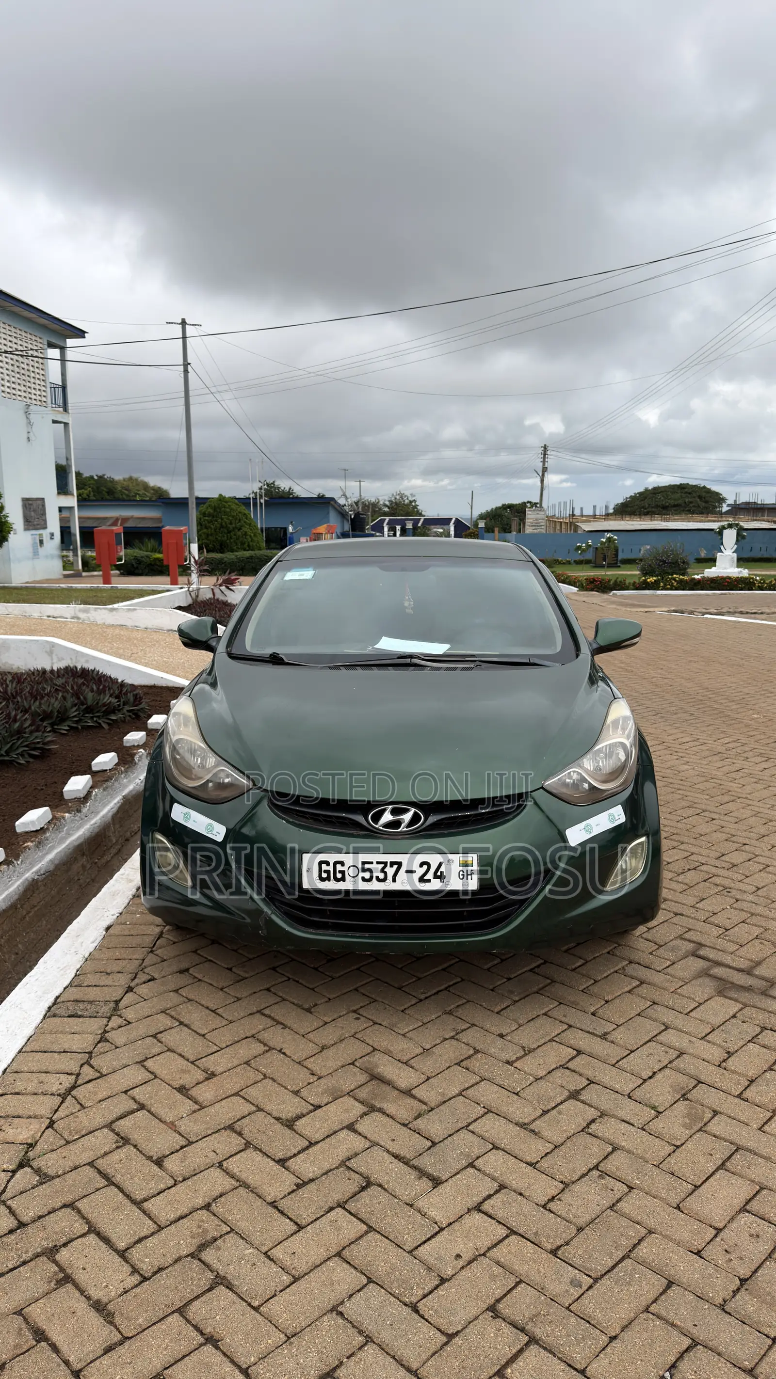 Hyundai Elantra 2013 Green
