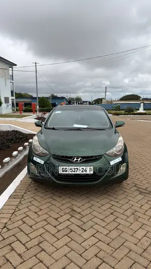 Hyundai Elantra 2013 Green