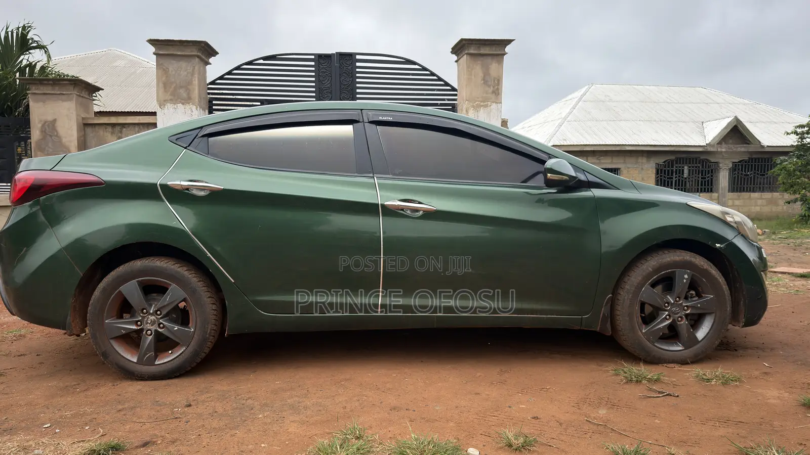 Hyundai Elantra 2013 Green