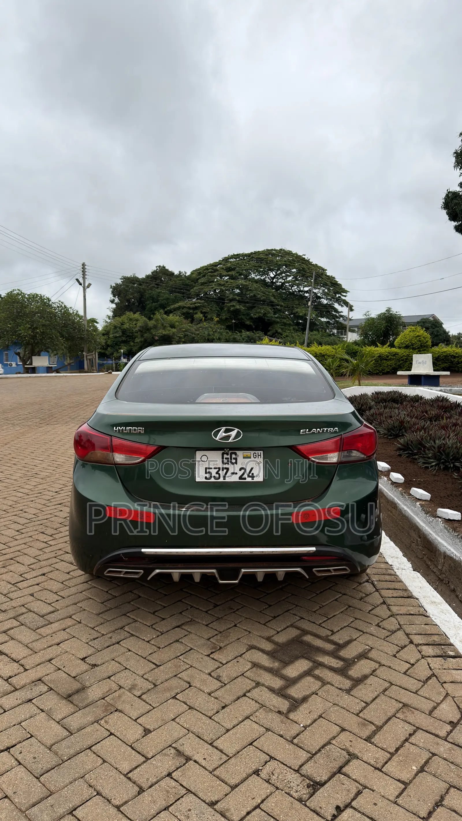 Hyundai Elantra 2013 Green