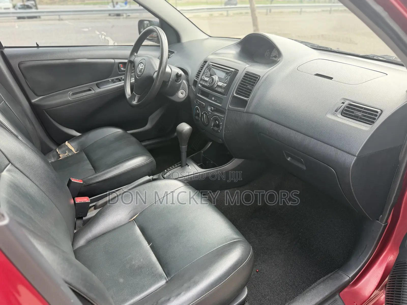 Toyota Vios 2008 Burgundy