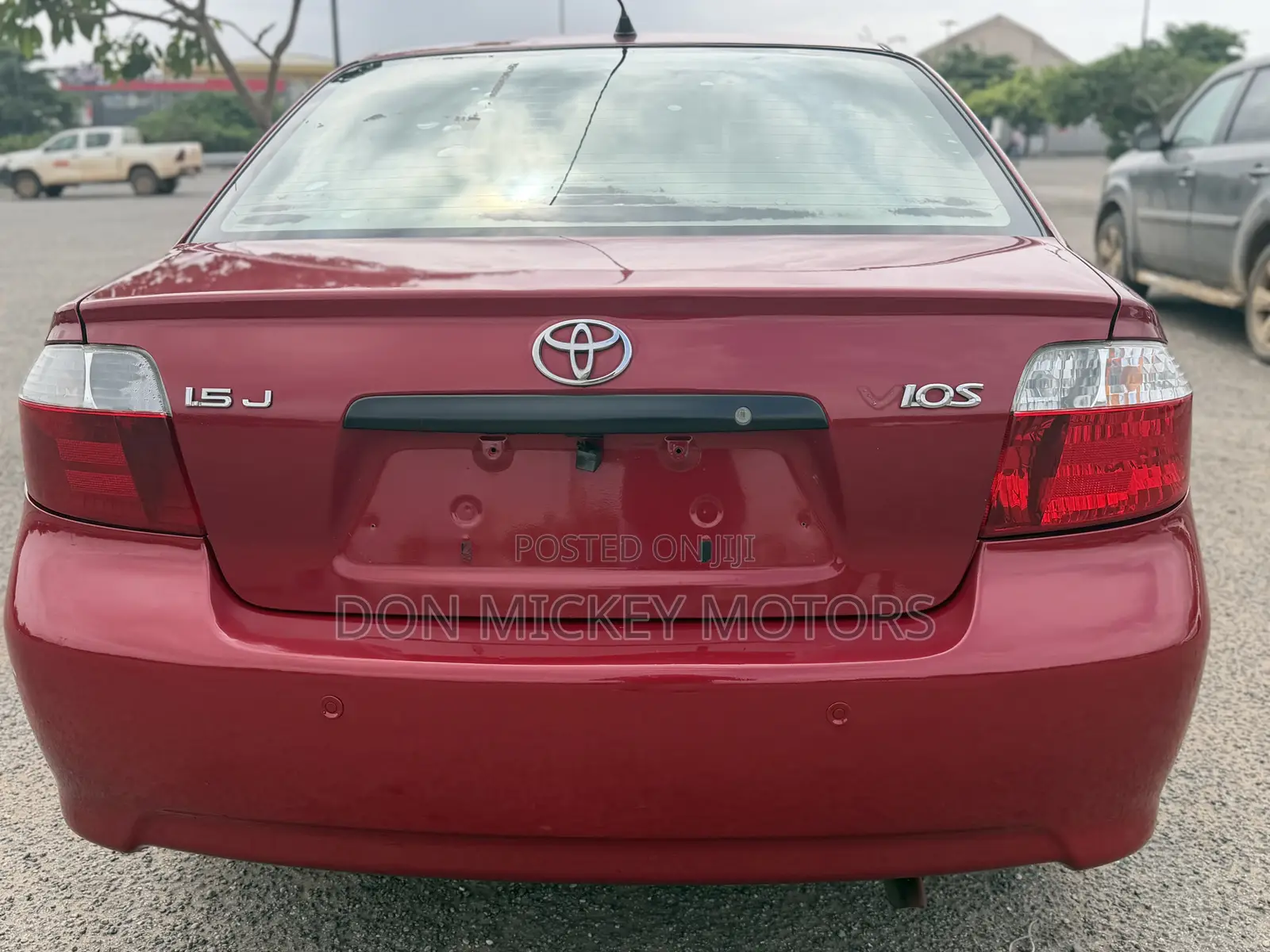 Toyota Vios 2008 Burgundy