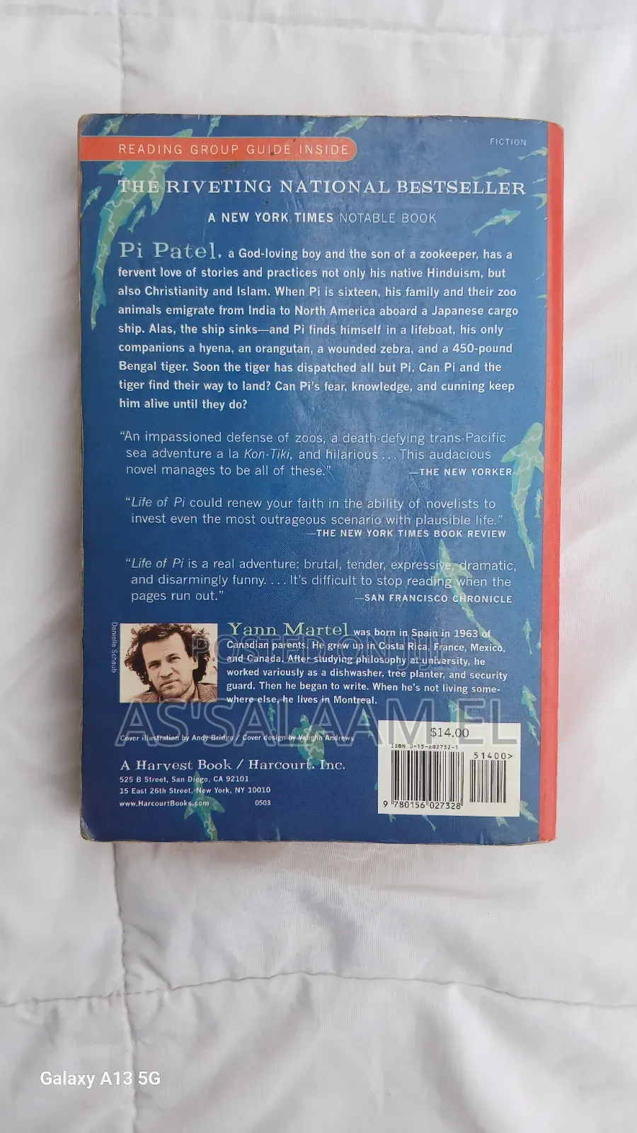 Life of Pi – Yann Martel (Used, Good Condition)