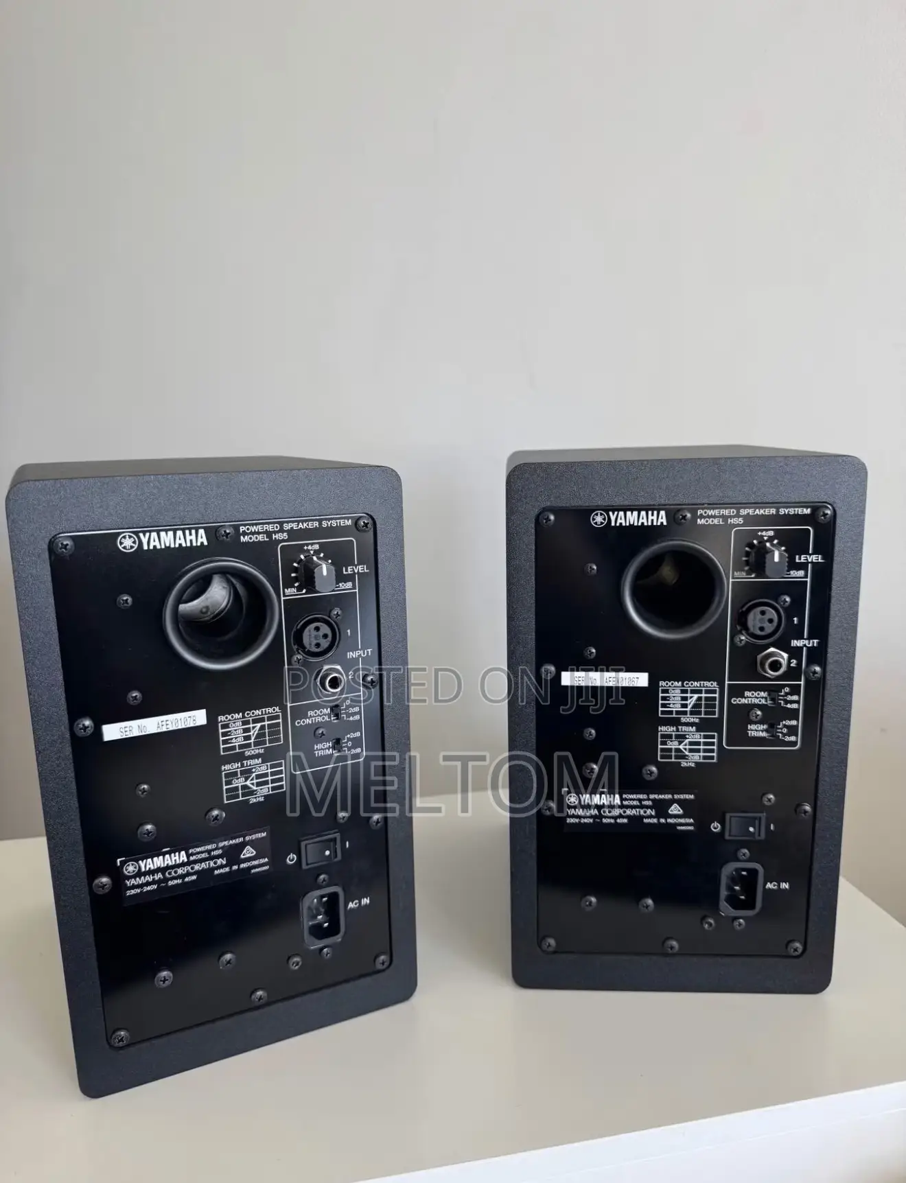 Yamaha Hs5 Active Studio Monitor Speaker(1pair)