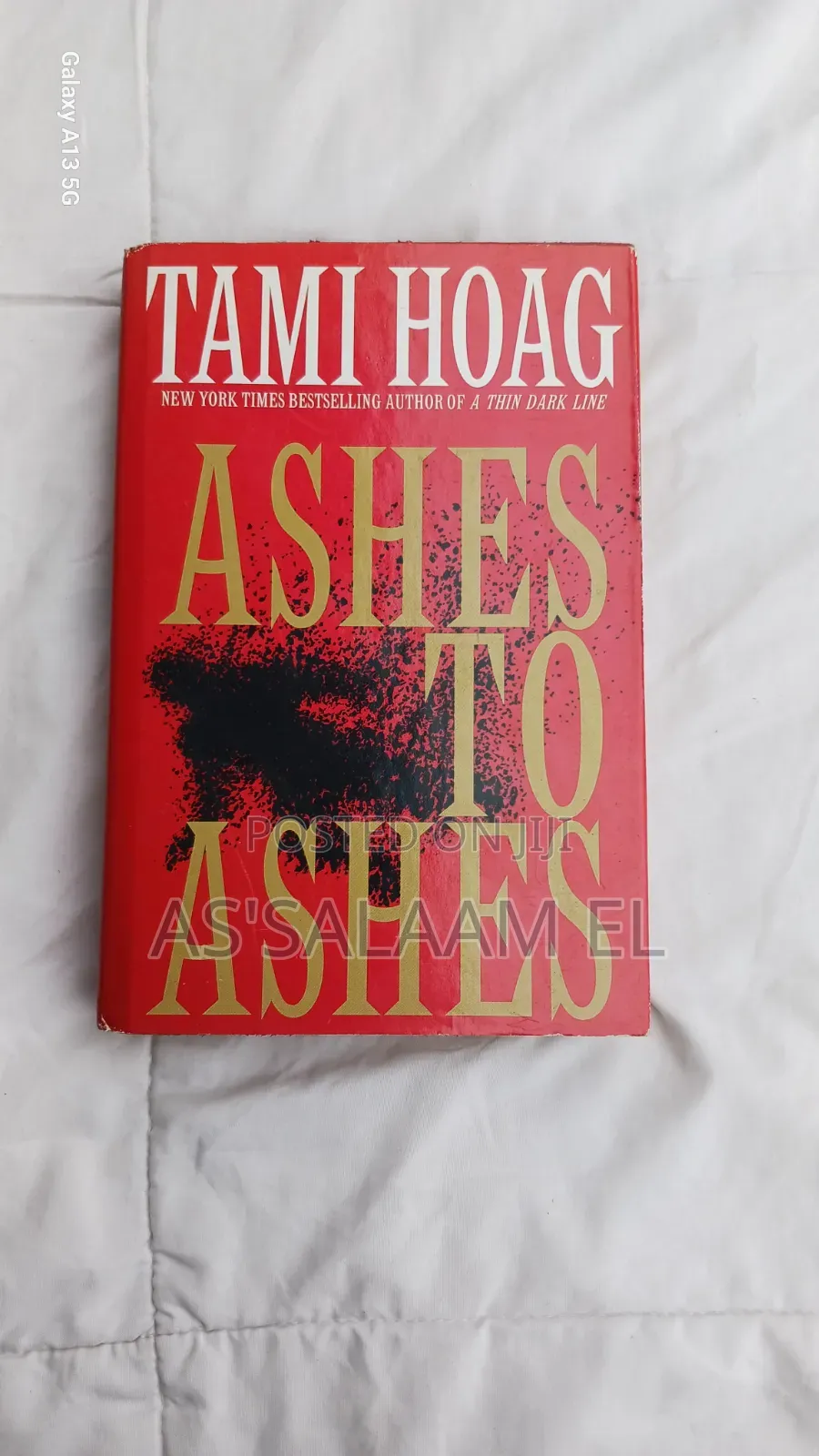 Ashes to Ashes – Tami Hoag (Used, Good Condition)
