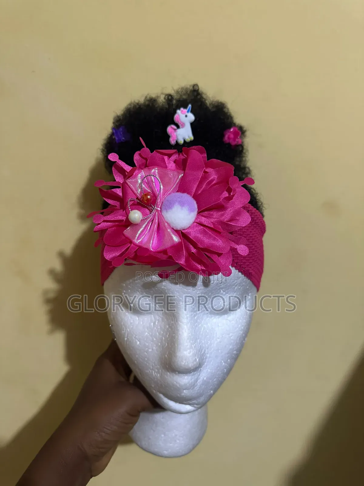 Kids Headband Wig