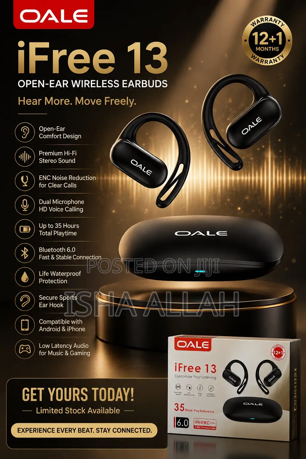 OALE iFree 13 AirHook