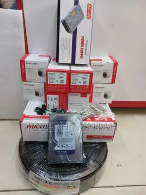 8 Channel 2amp Hikvision CCTV Camera Kits