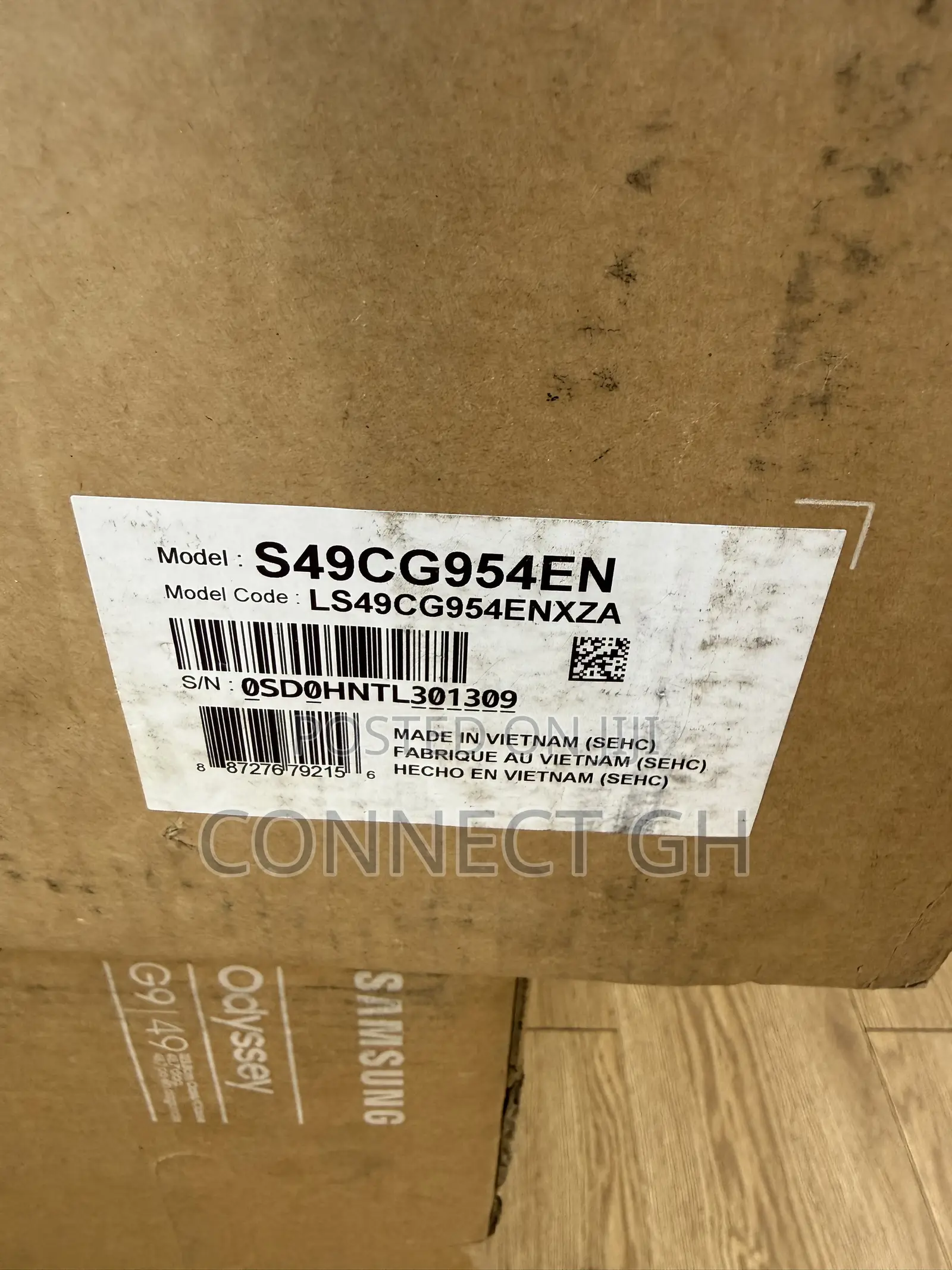 Samsung 49” Odyssey G9 Series DQHD 1000r Curved Gaming Monitor