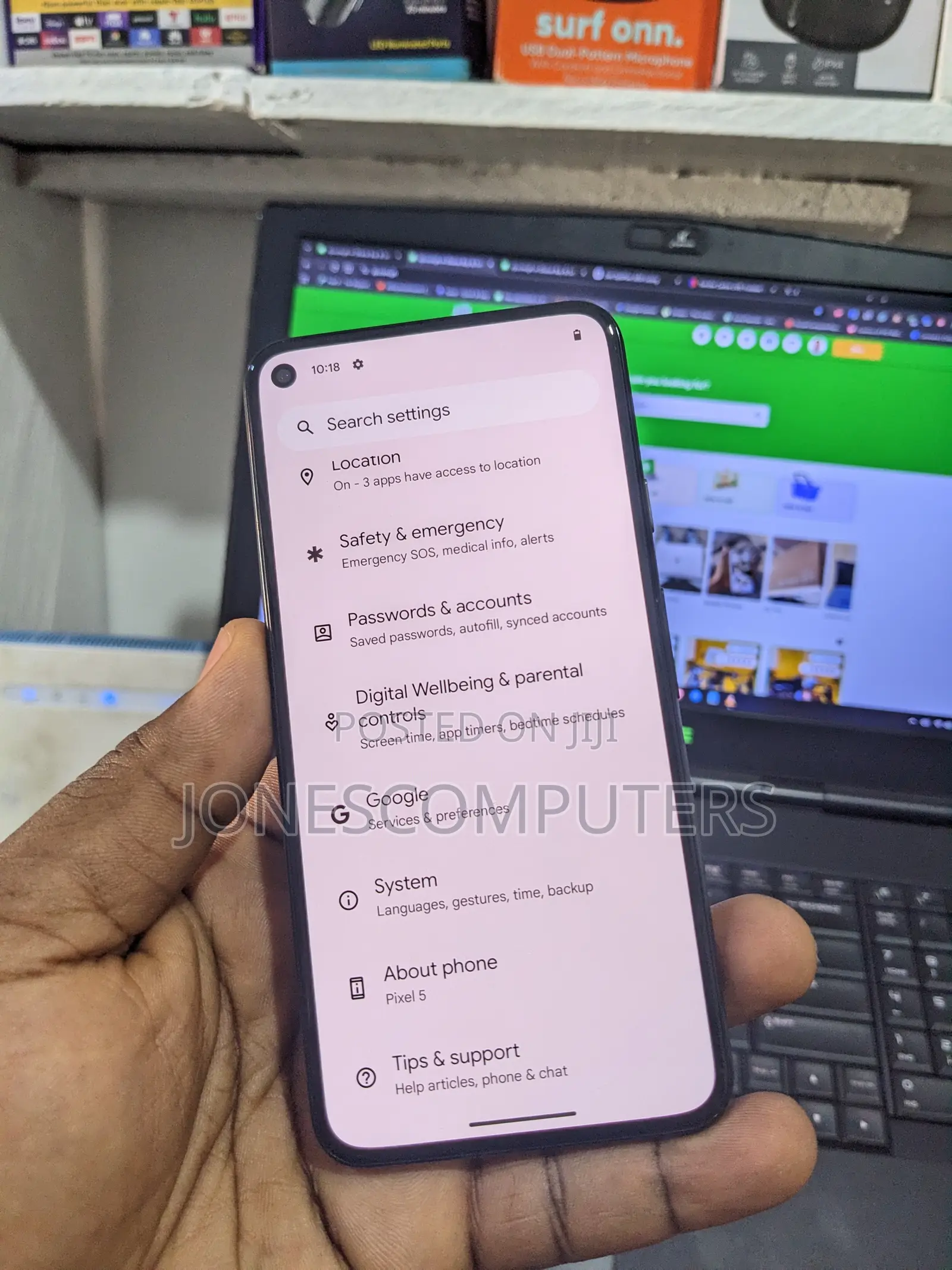Google Pixel 5 128 GB Black