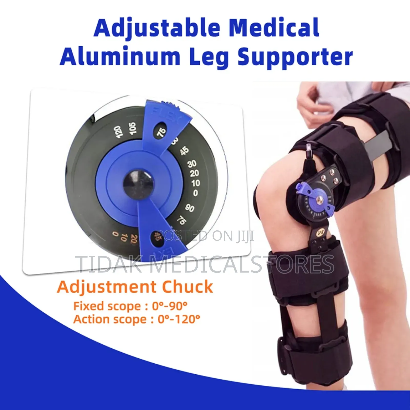 Hinged Knee Brace/ Support/ Joint Immobiliser