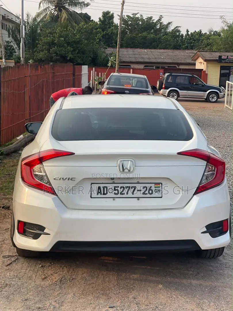 Honda Civic EX 4dr Sedan (2.0L 4cyl) 2017 White