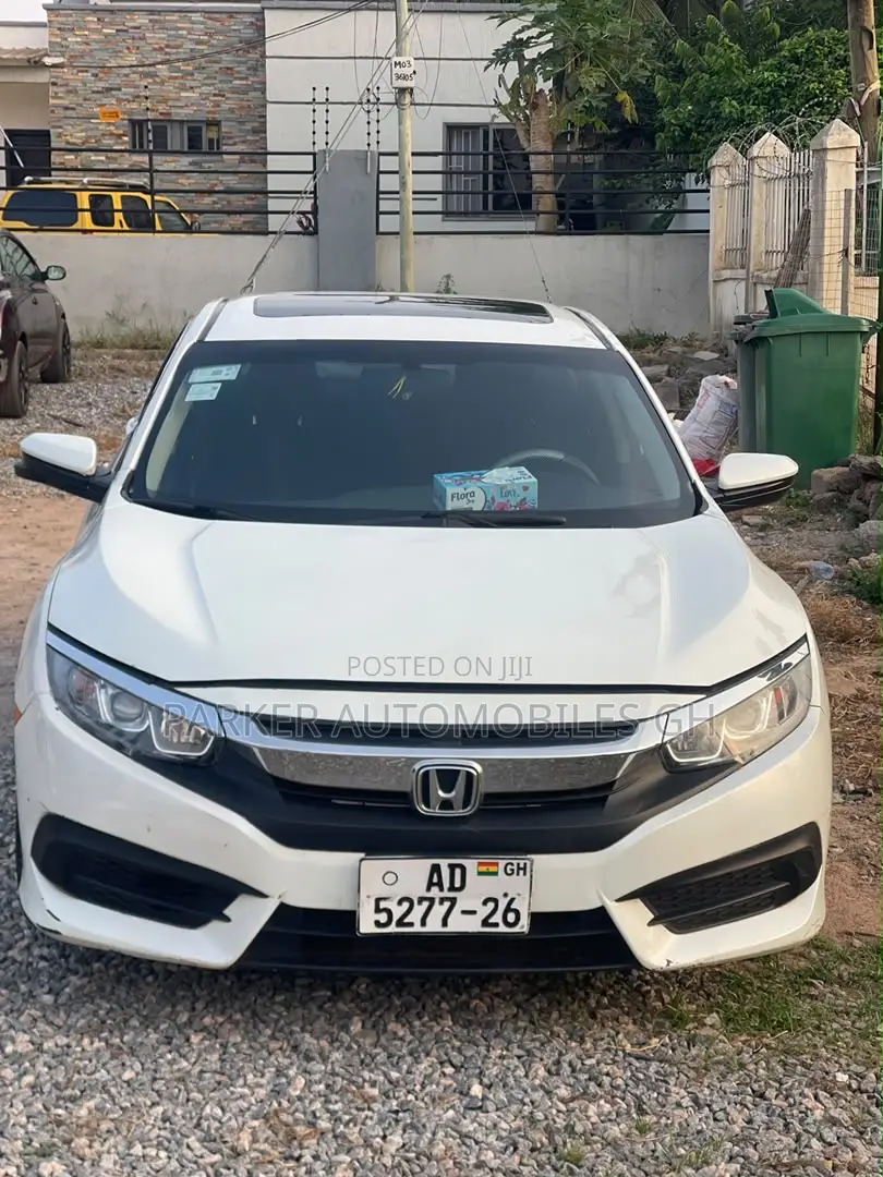 Honda Civic EX 4dr Sedan (2.0L 4cyl) 2017 White