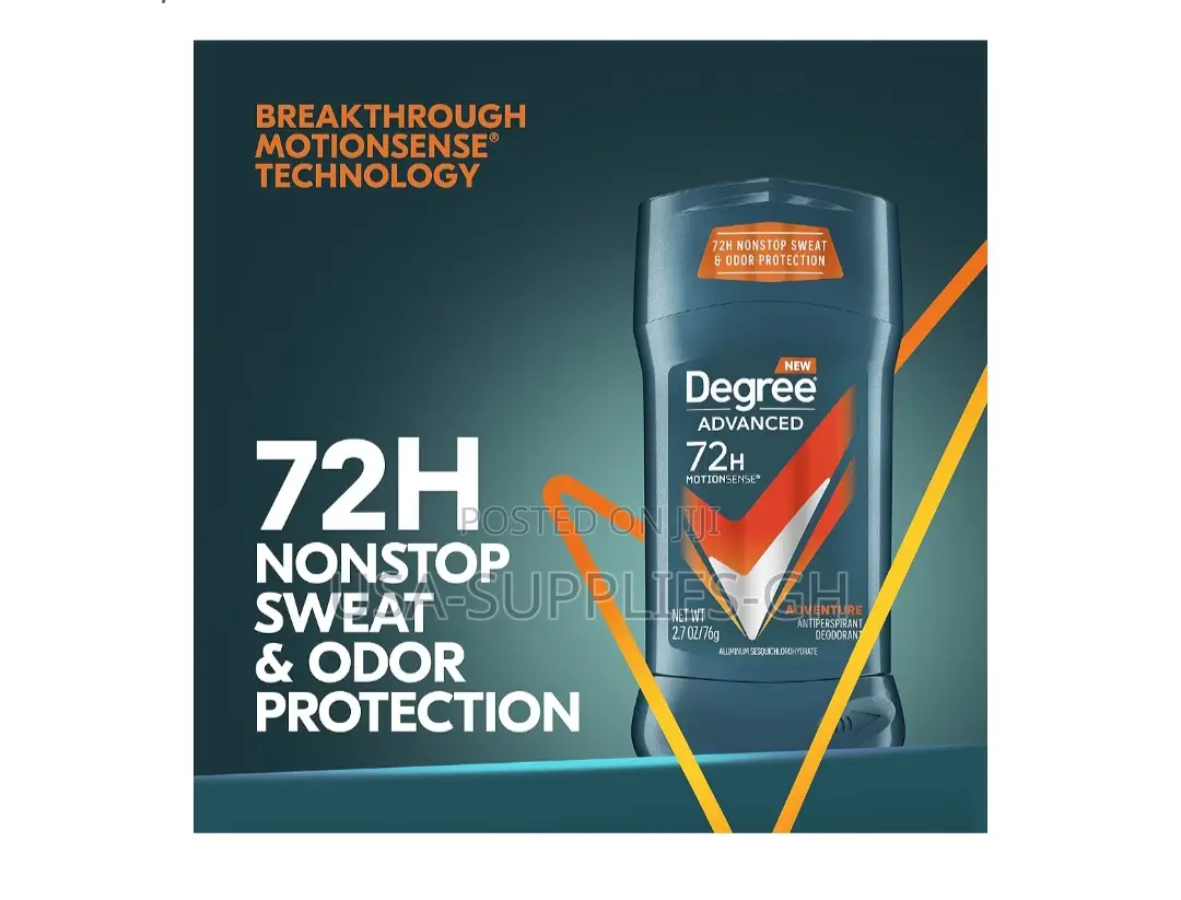 Degree 72-Hour Men's Antiperspirant Deodorant Adventure 2.7oz From Usa
