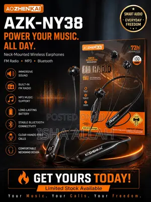 AOZHENIKAI AZK-NY38 — BassFlex Pro Power Your Music. All Day.  A