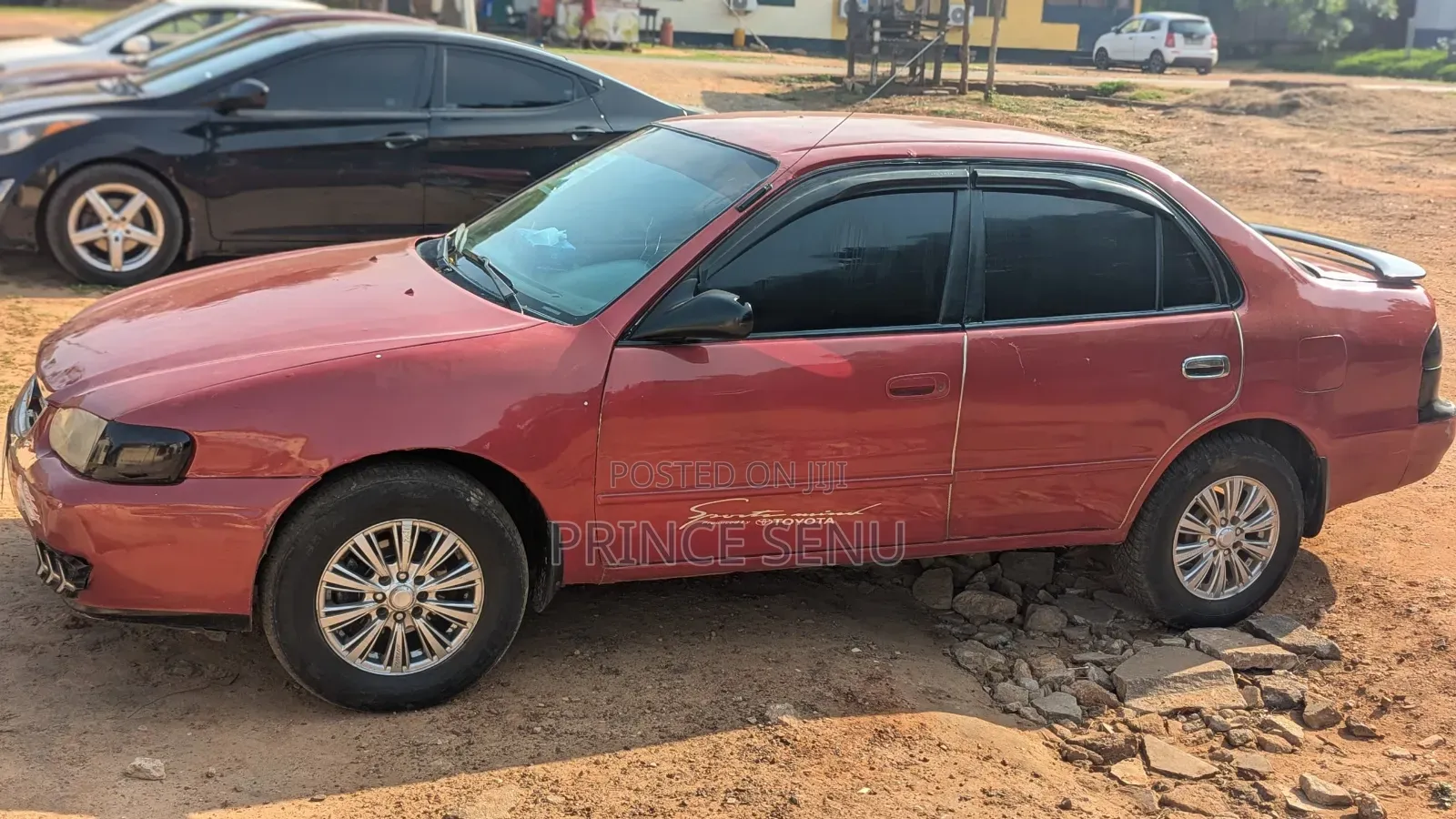 Toyota Corolla 2002 Red