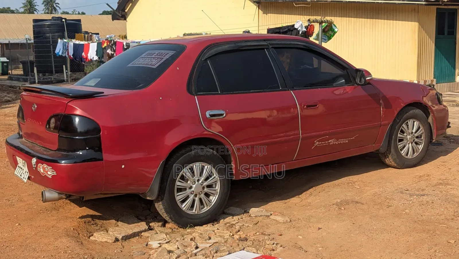 Toyota Corolla 2002 Red