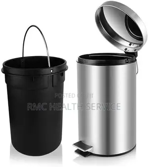 Pedal Dustbin 12ltrs (Stainless)