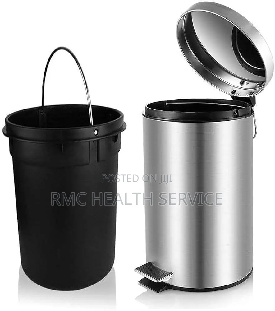Pedal Dustbin 12ltrs (Stainless)
