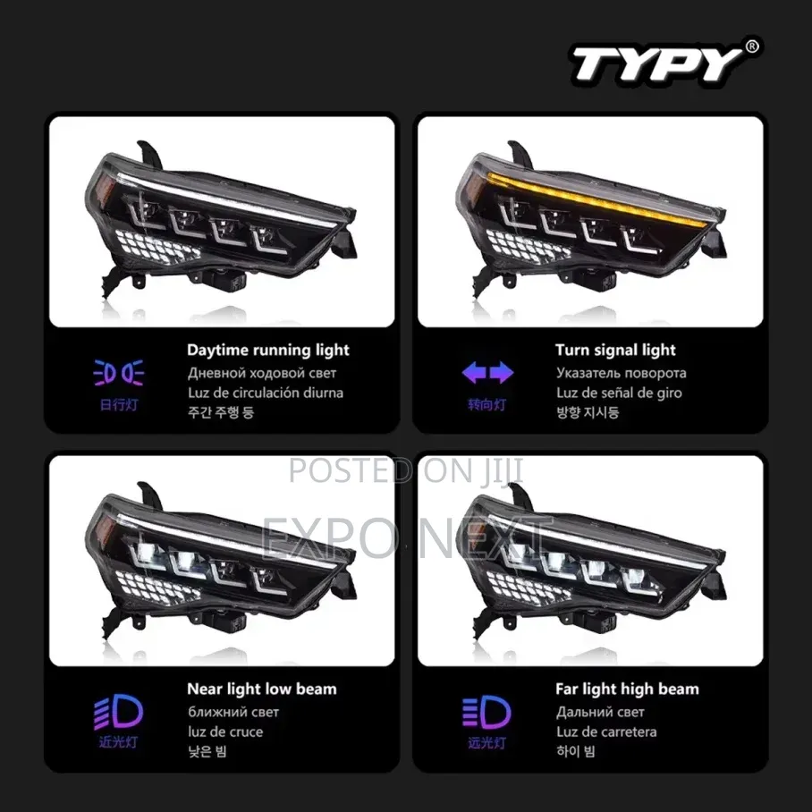 Headlight for Toyota 4 Runner 2014 - 2020