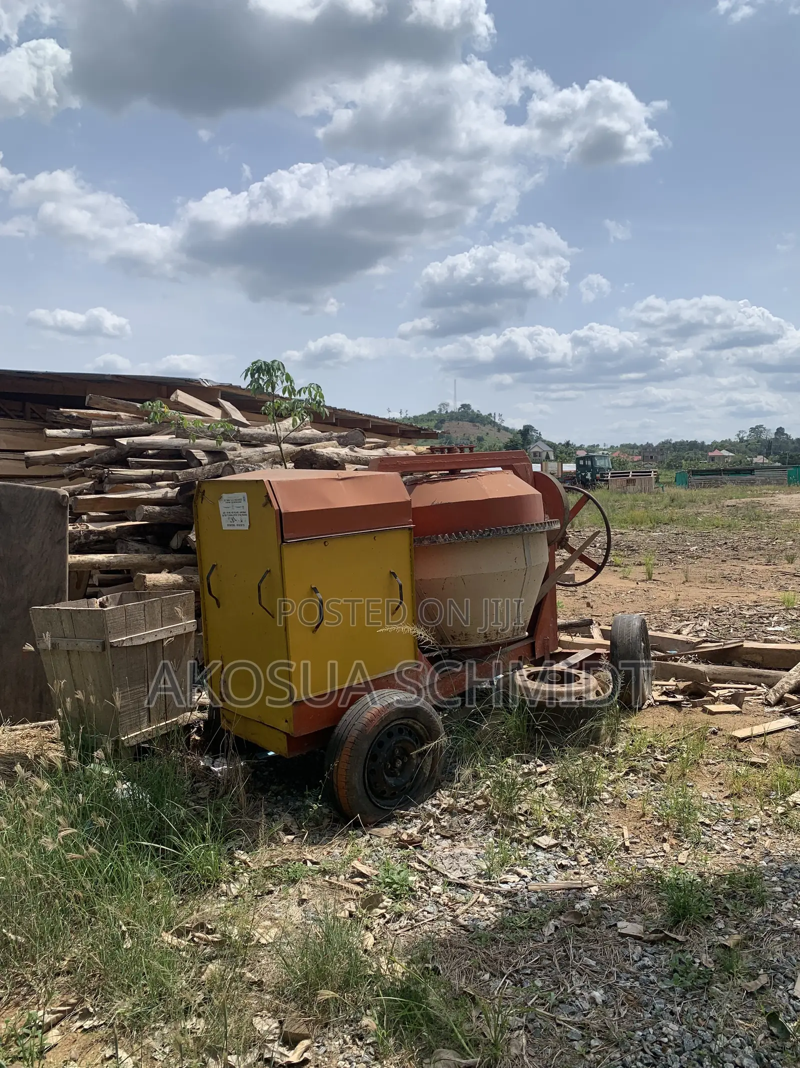Electric Concrete Mixer for Rent