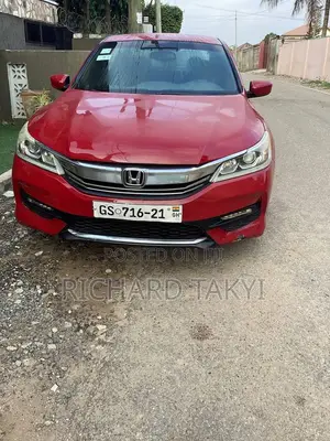 Honda Accord Sport 4dr Sedan FWD (2.4L 4cyl 2A) 2016 Red