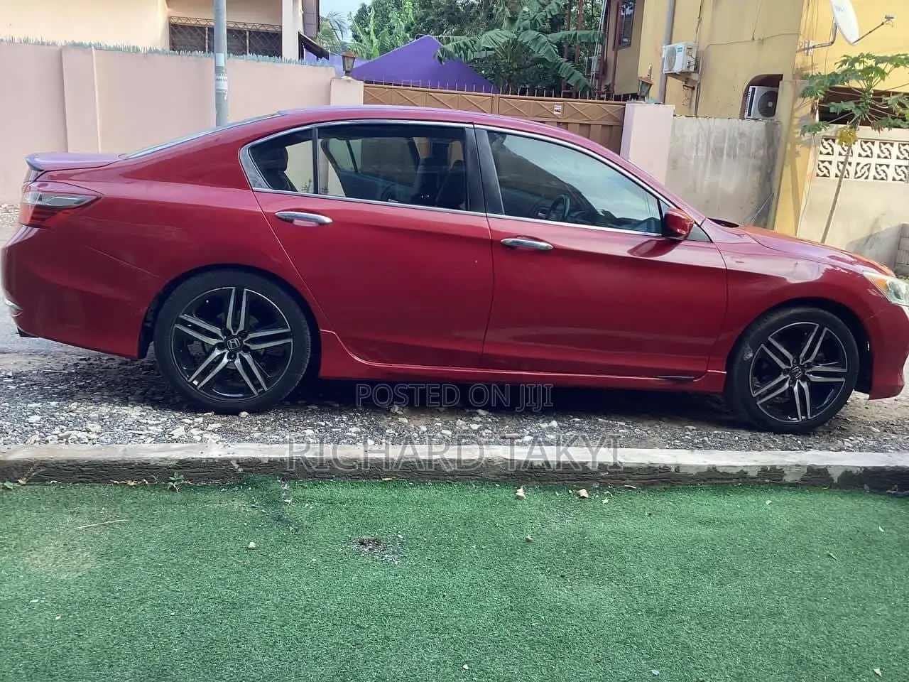 Honda Accord Sport 4dr Sedan FWD (2.4L 4cyl 2A) 2016 Red