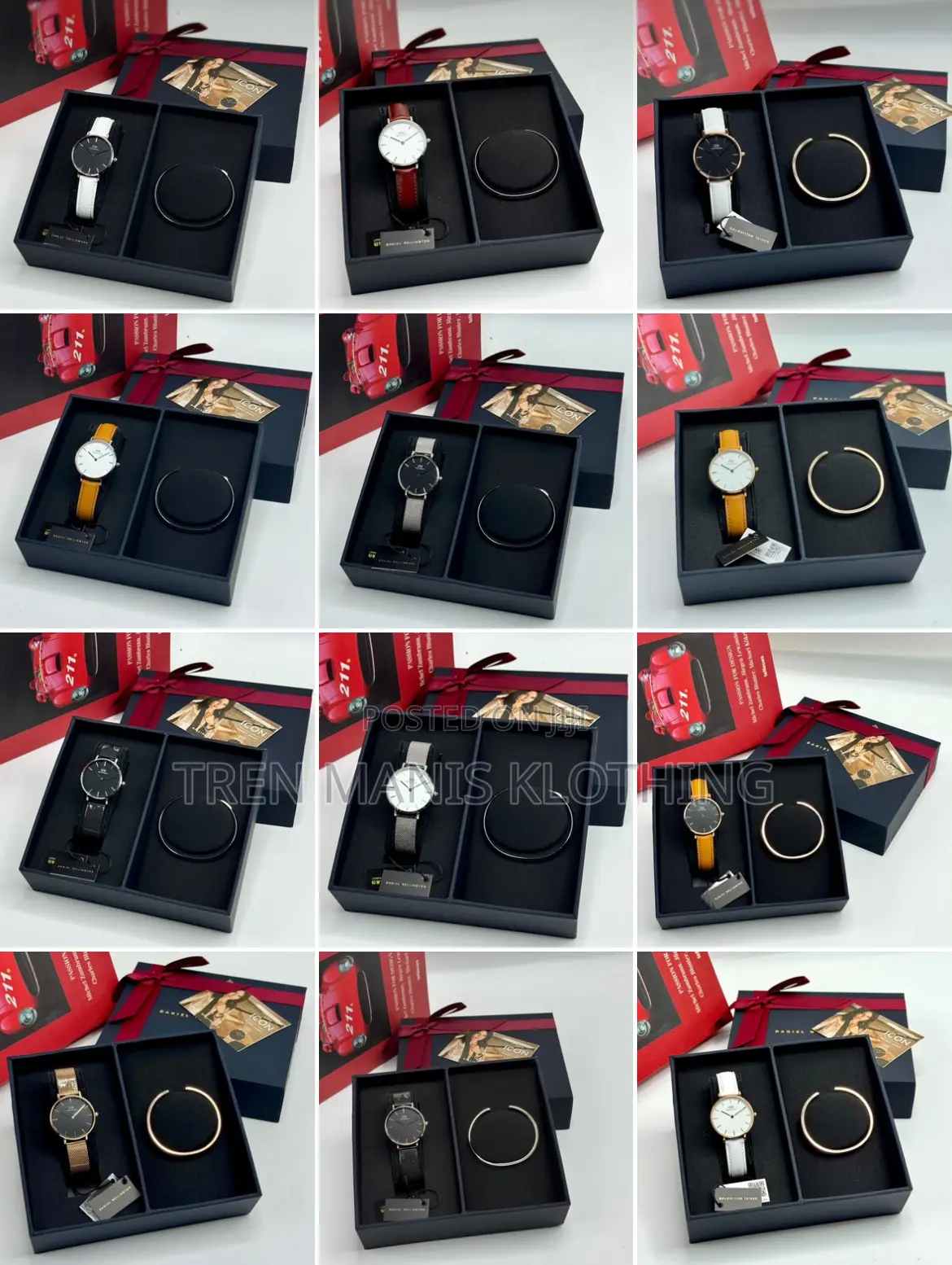 Ladies Watch/Bracelette Set