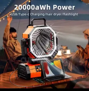 Rechargable Camping Fan