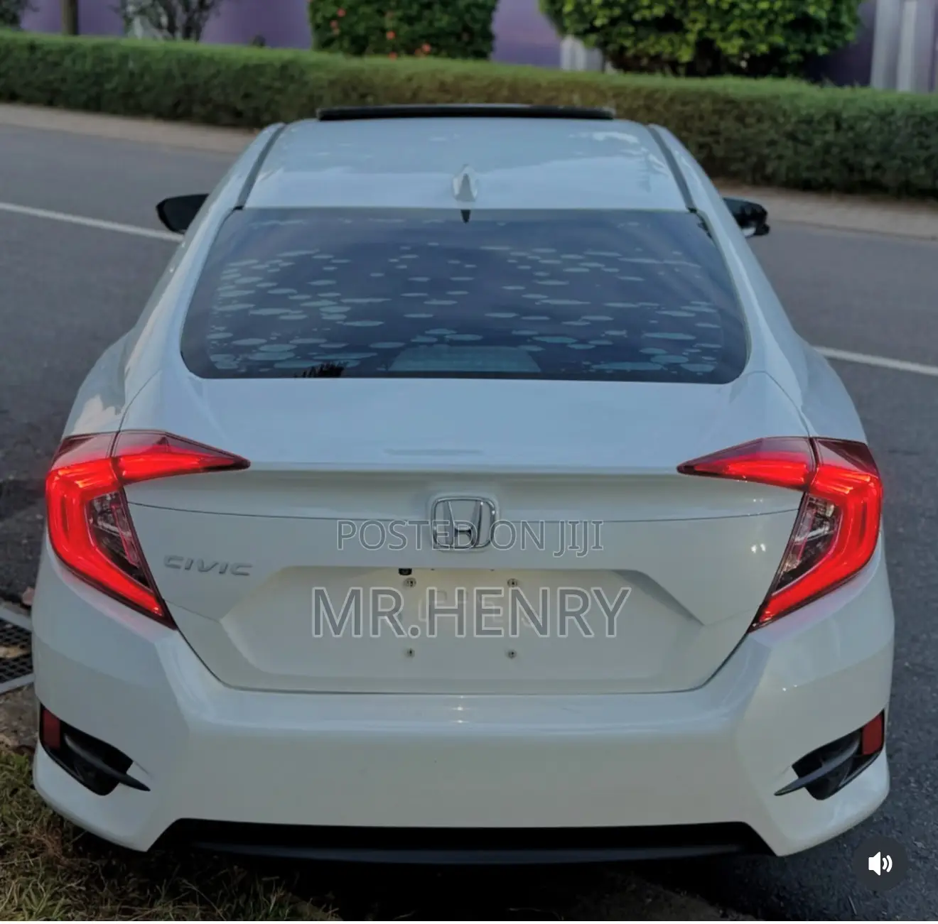 Honda Civic EX Sedan 2018 White