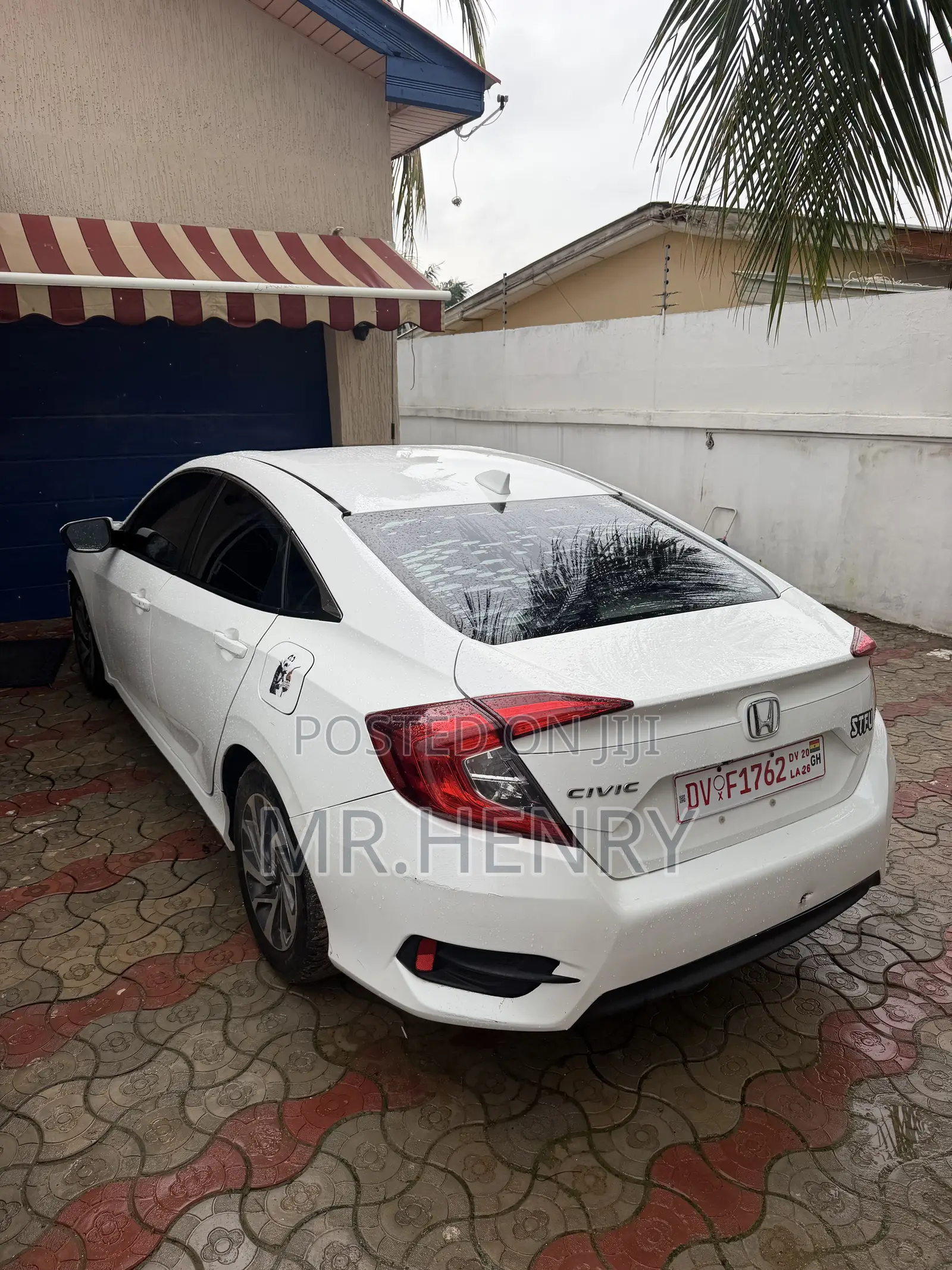 Honda Civic EX Sedan 2018 White