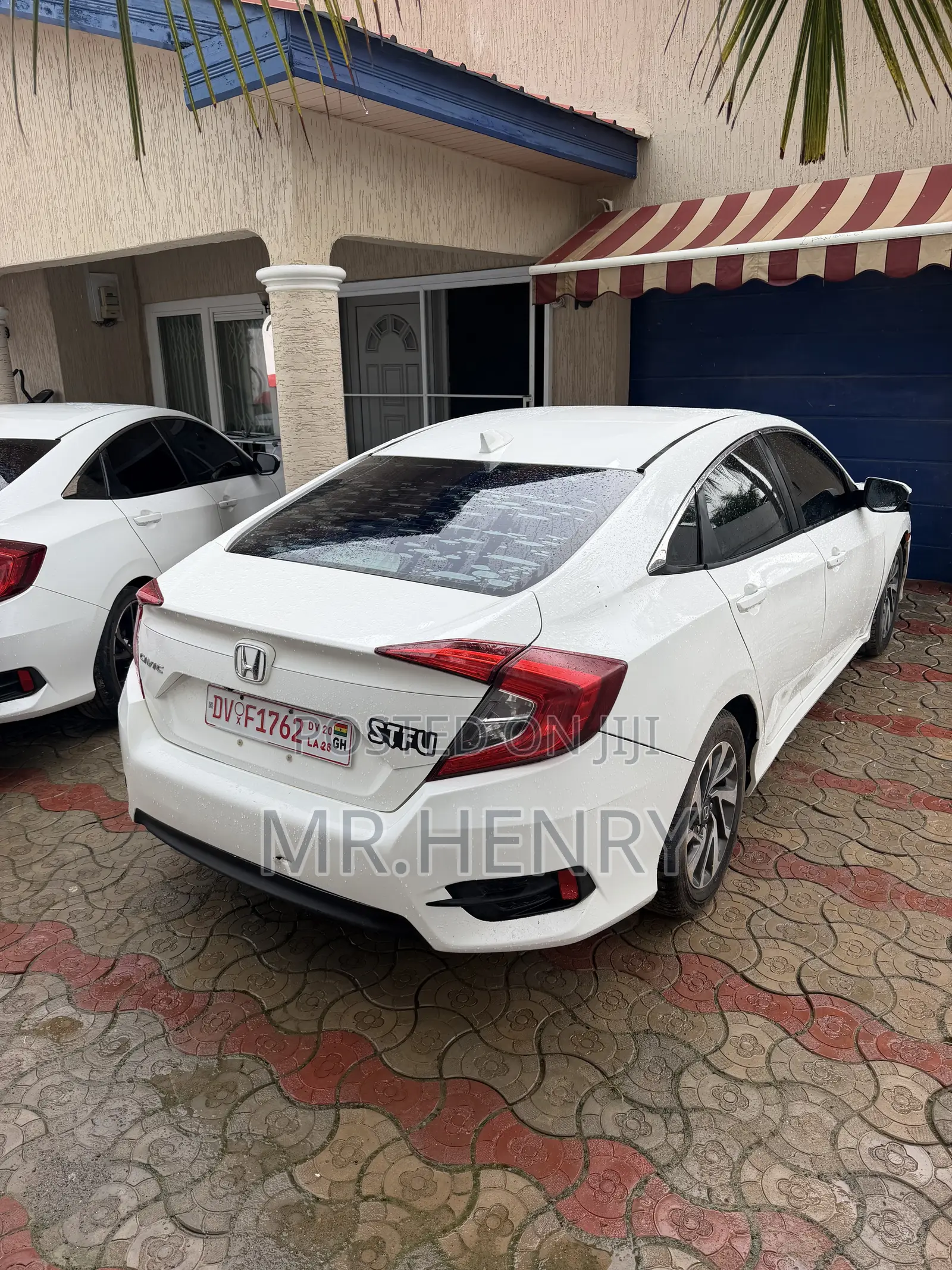 Honda Civic EX Sedan 2018 White