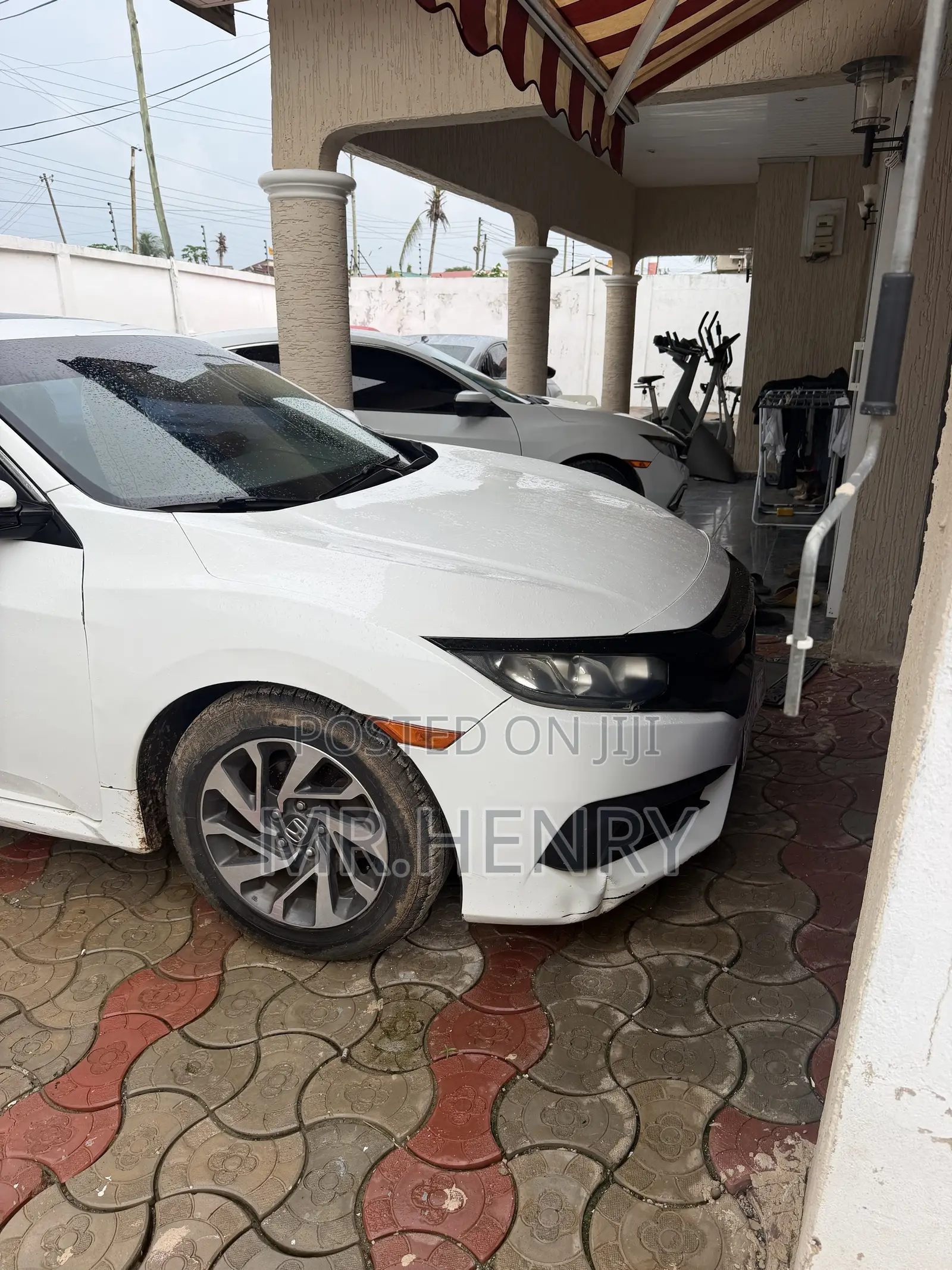 Honda Civic EX Sedan 2018 White