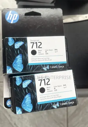 HP 712 Black Designjet Ink Cartridge