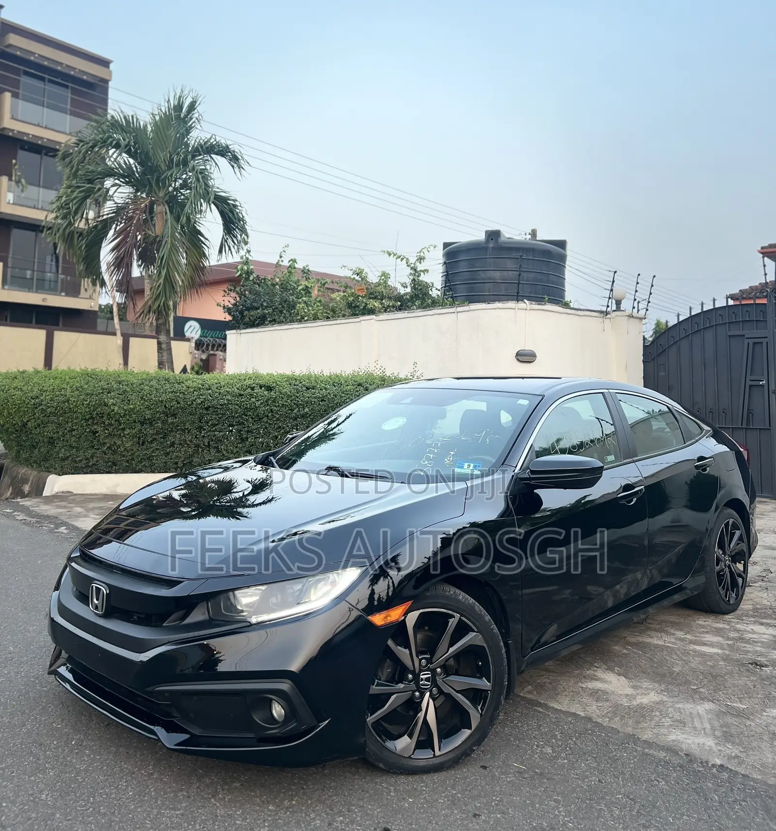 Honda Civic Sport Sedan 2020 Black