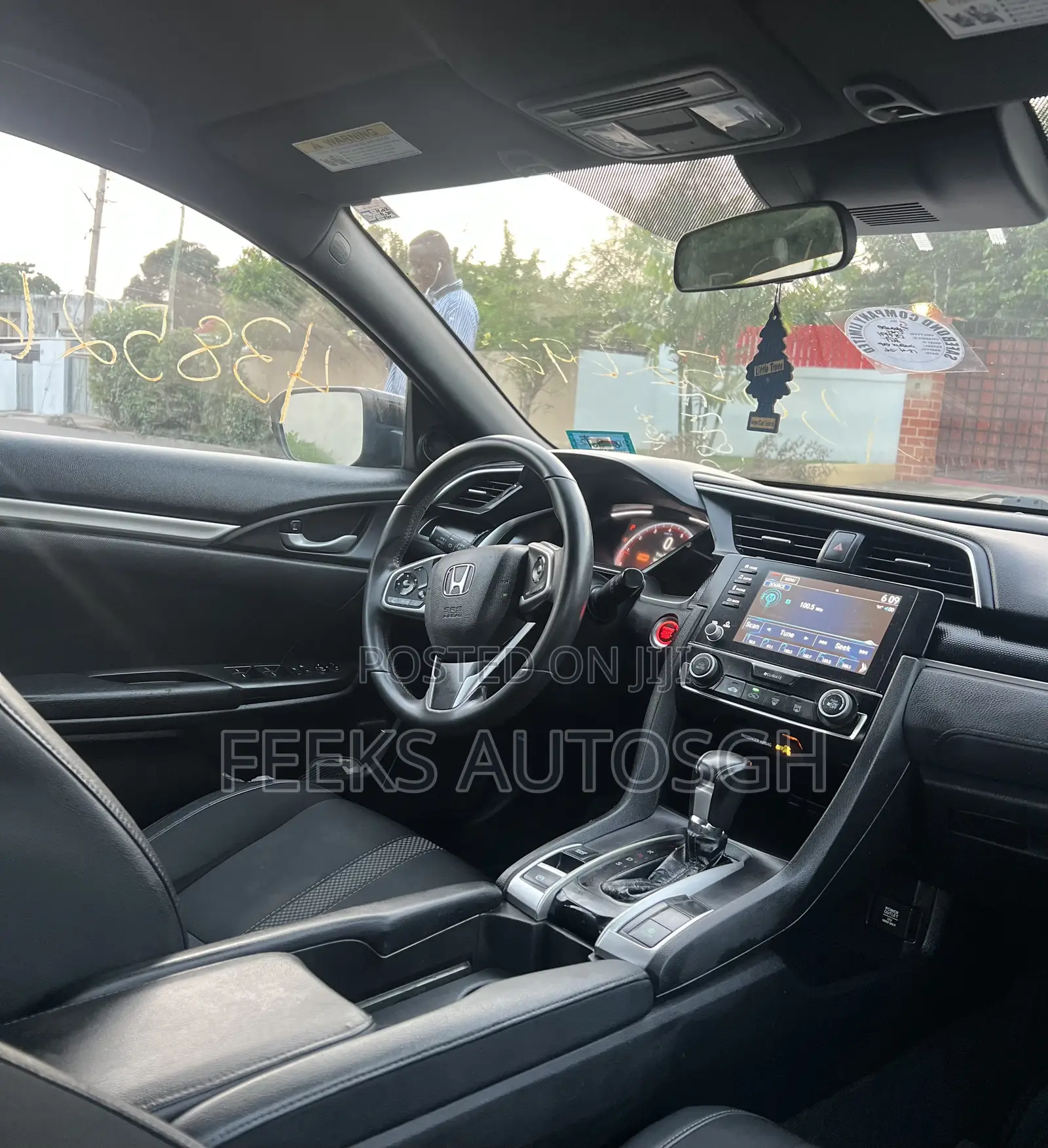 Honda Civic Sport Sedan 2020 Black