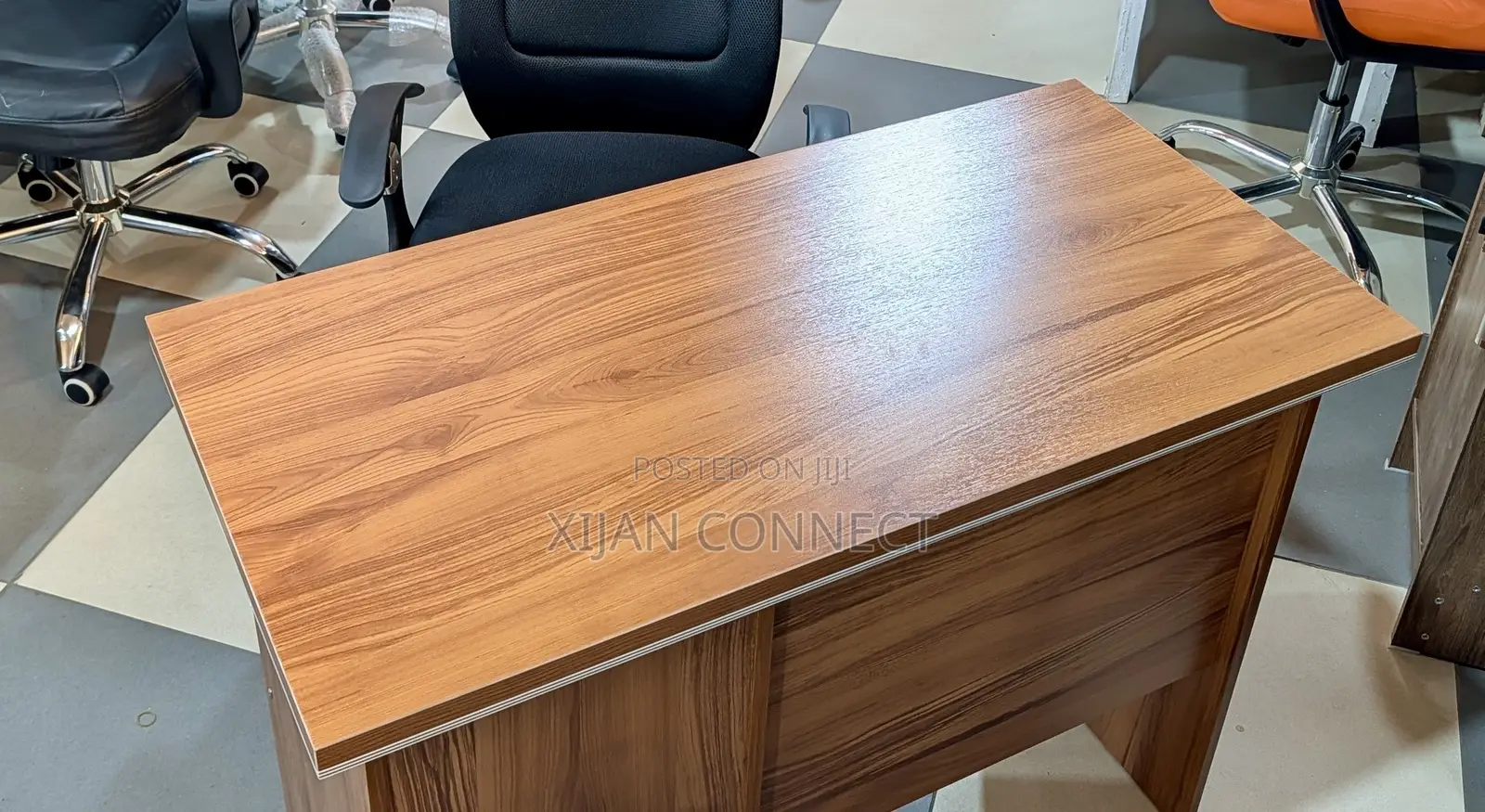 Office Desk and Ergonomic Chair Set for Home and Workplace