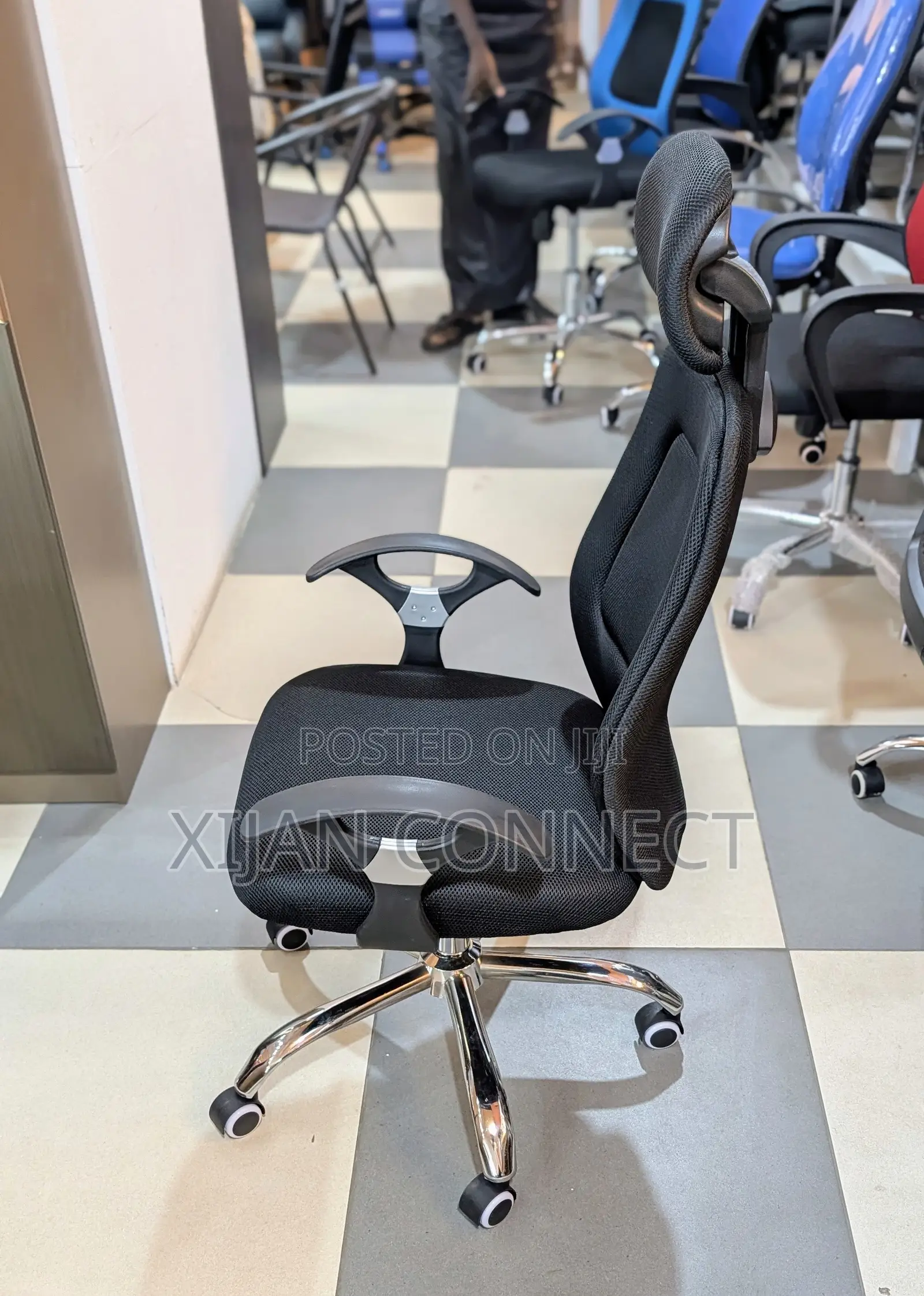 Office Desk and Ergonomic Chair Set for Home and Workplace