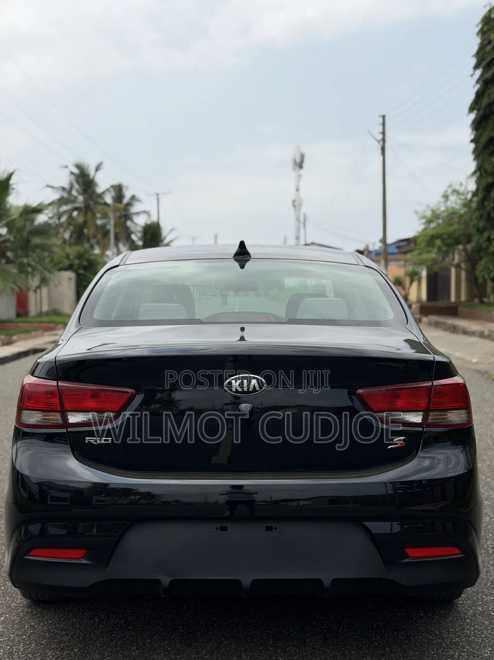 Kia Rio S Sedan 2019 Black