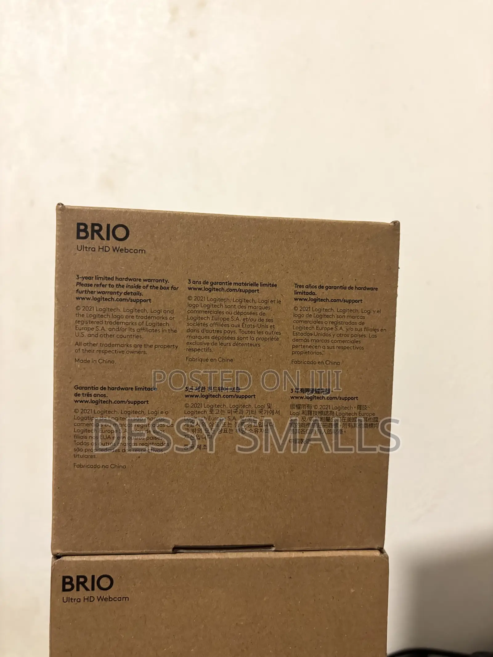 Logitech Brio(Ultra HD Webcam)