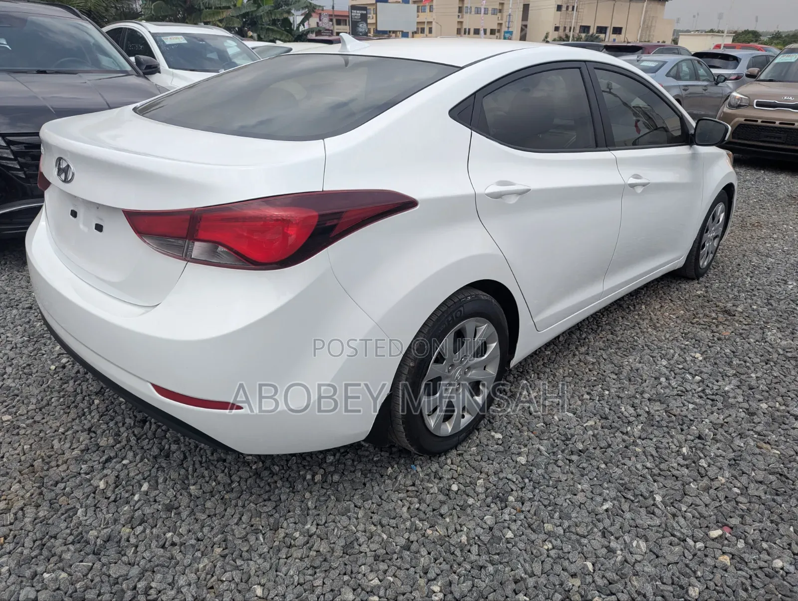 Hyundai Elantra 2014 White