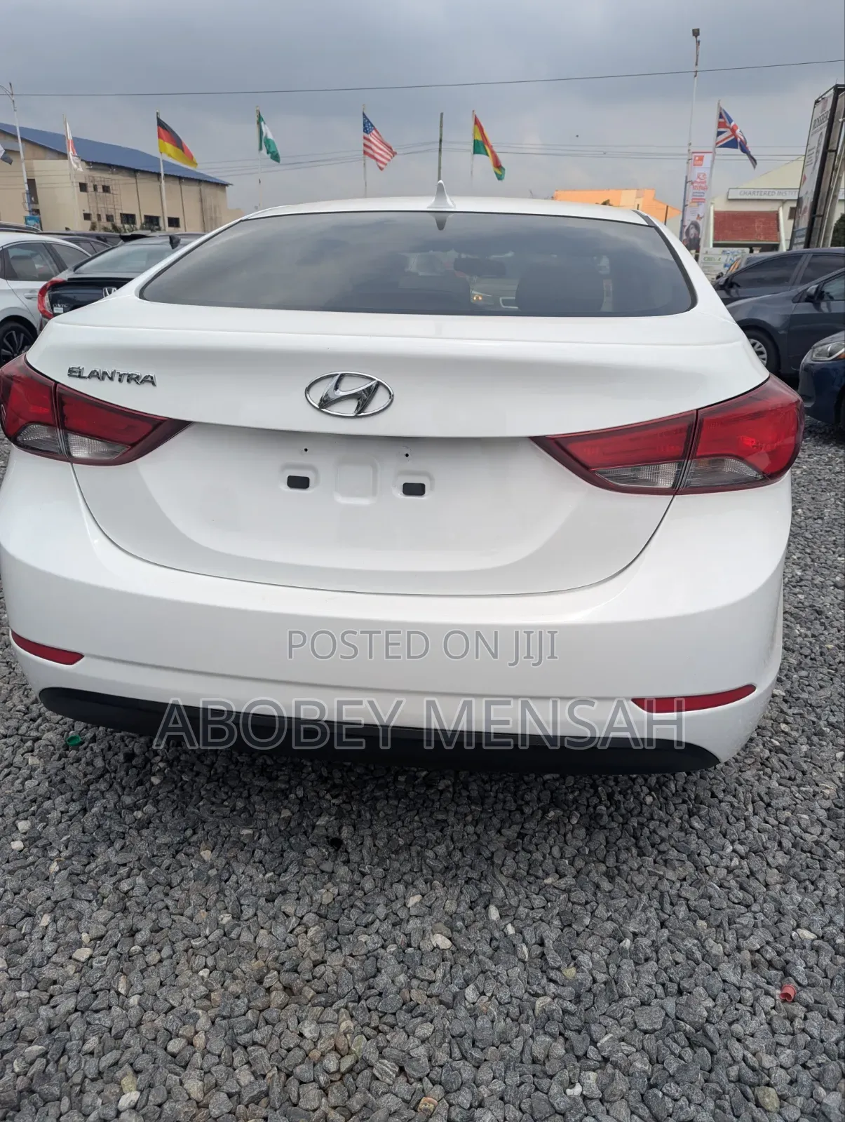 Hyundai Elantra 2014 White