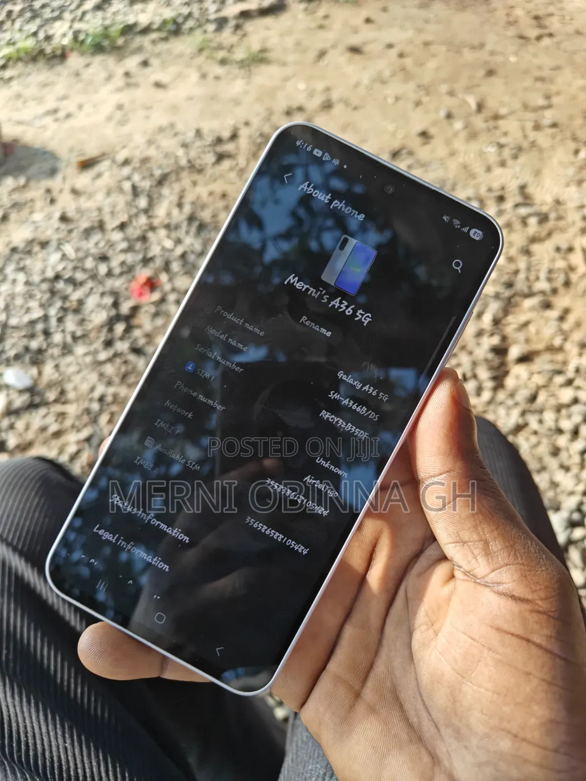 Samsung Galaxy A36 128 GB White