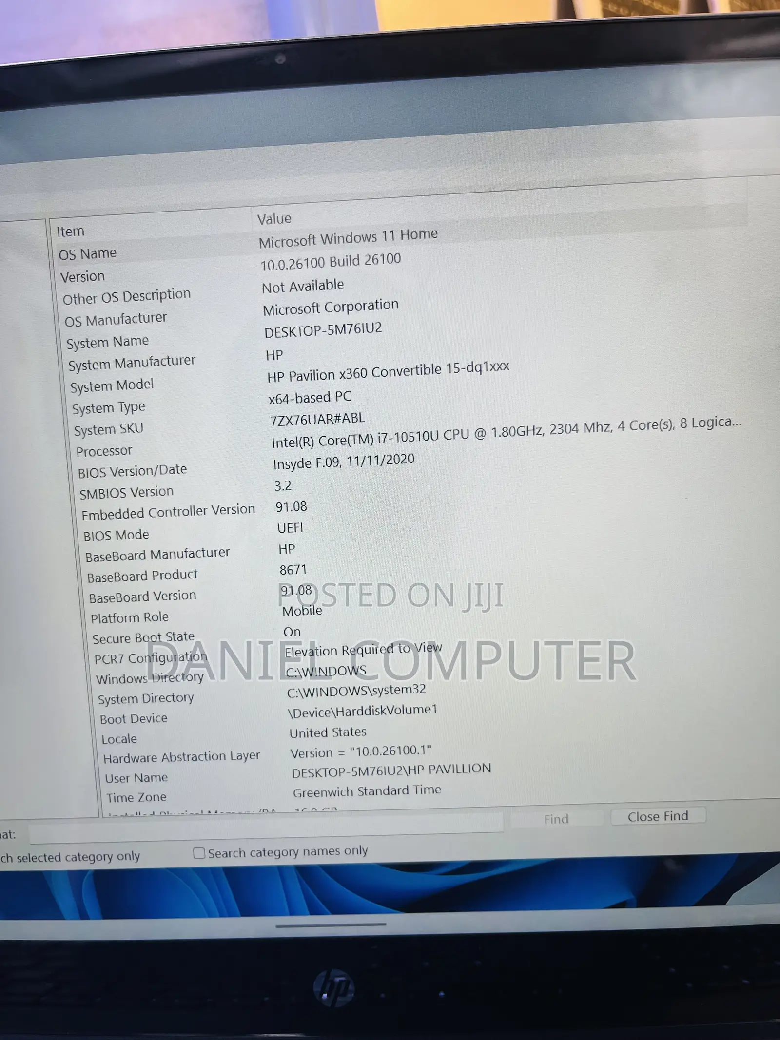Laptop HP Pavilion 15 16GB Intel Core i7 SSD 512GB