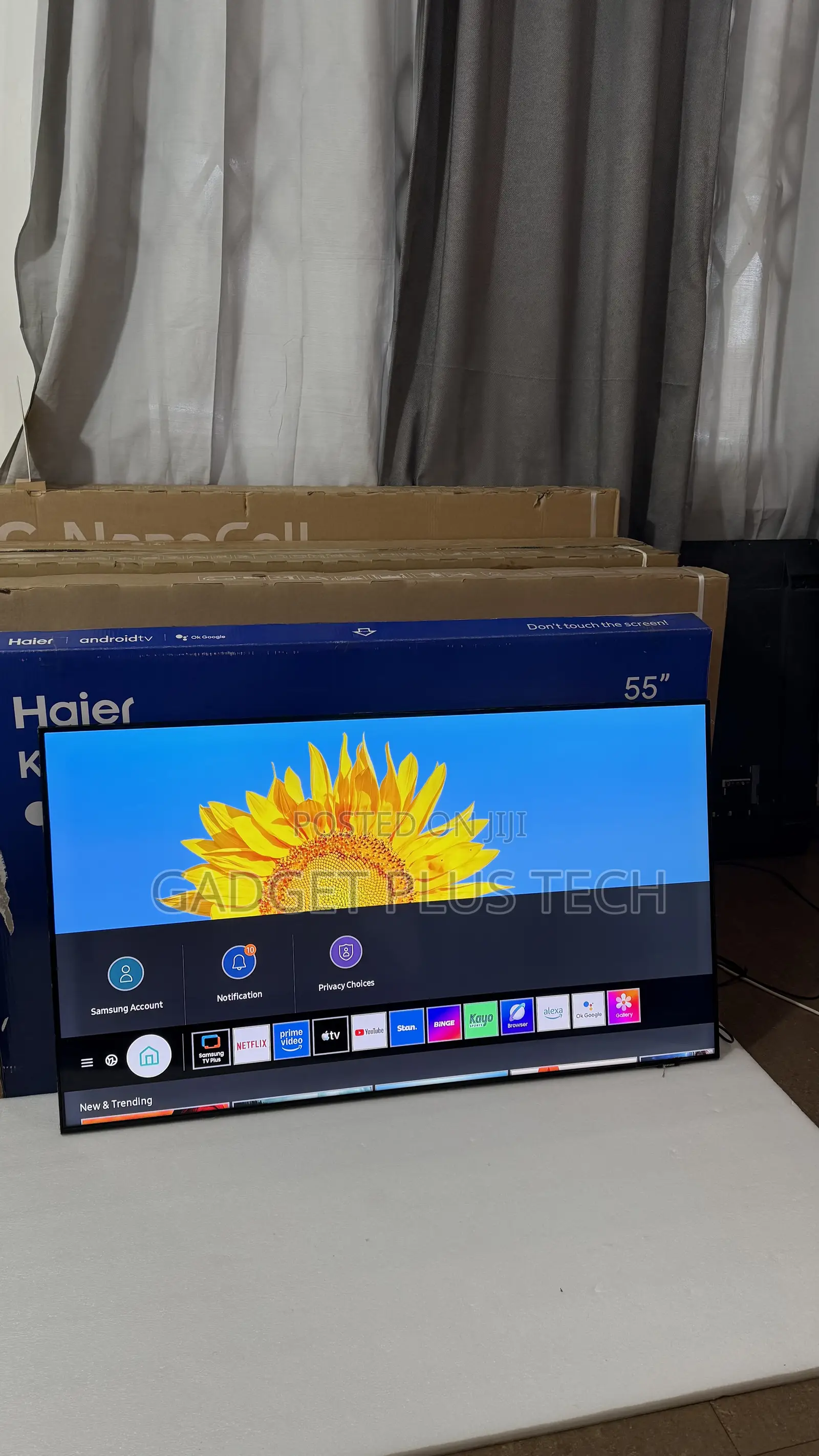 2021/22 55” Samsung Airslim Crystal Smart TV