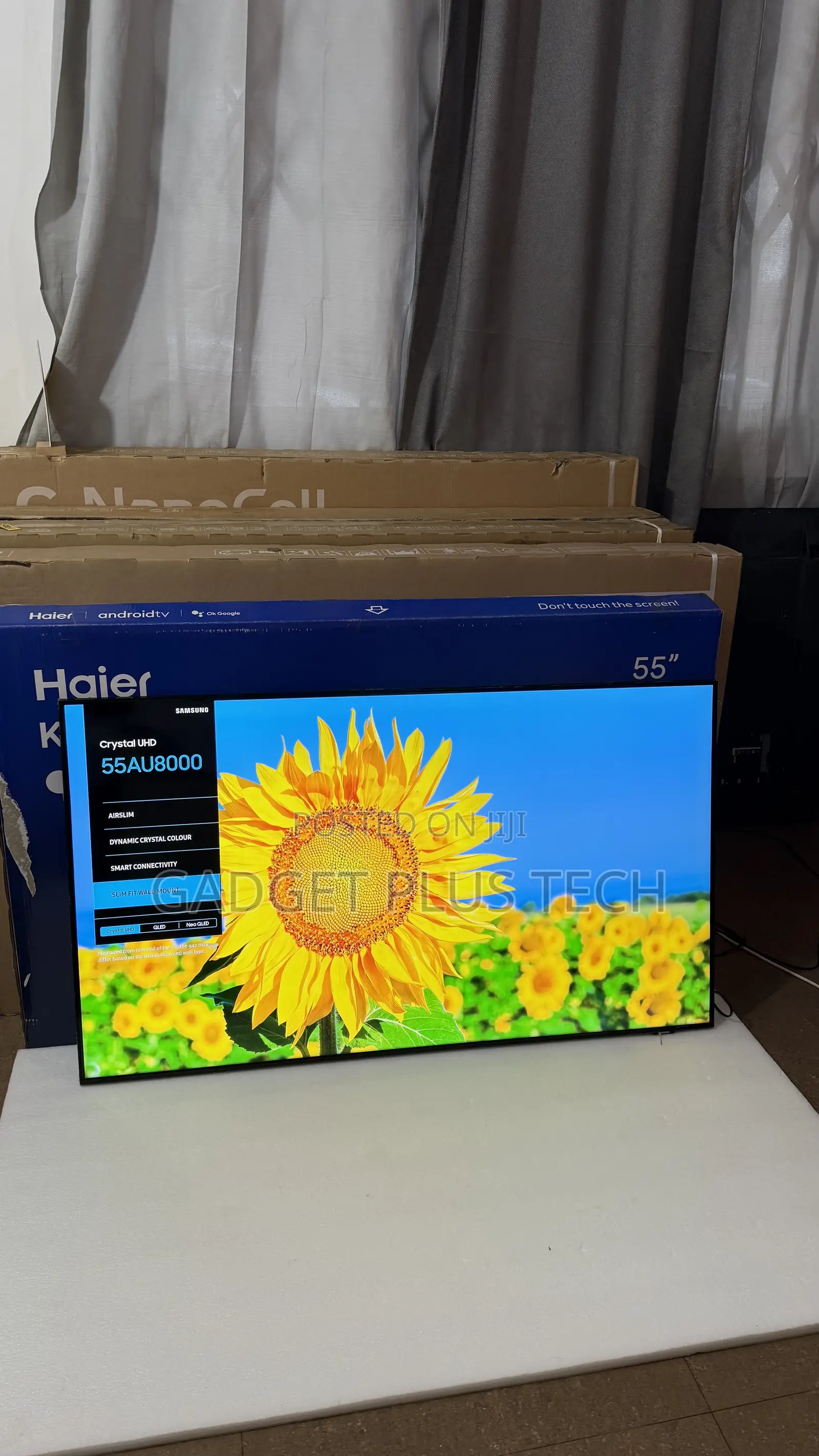 2021/22 55” Samsung Airslim Crystal Smart TV